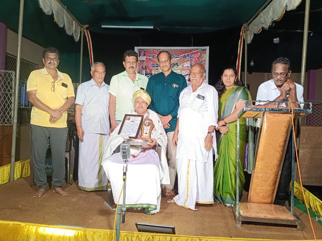 YAKSHAGANA:ಯಕ್ಷಗಾನ ಕಲಾವಿದರಿಗೆ ರಾಜಾಶ್ರಯ ಸದಾ ಅವಶ್ಯ: ಹಿರಿಯ ಕಲಾವಿದ ಪುರಂದರ ಹೆಗಡೆ ಅಭಿಮತ.